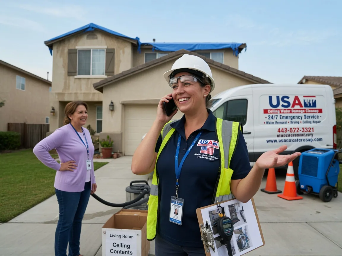 Ceiling Water Damage Restoration Estelline, TX FAQs